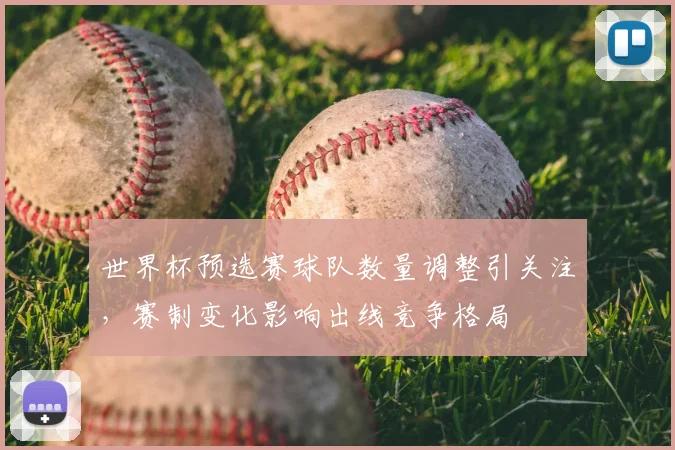 世界杯预选赛球队数量调整引关注，赛制变化影响出线竞争格局