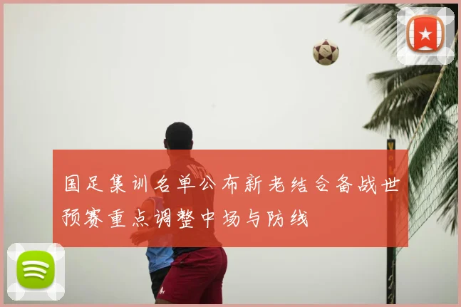 国足集训名单公布新老结合备战世预赛重点调整中场与防线